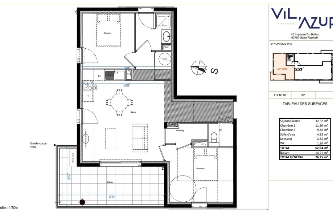 KAZA IMMOBILIER : Apartment | SAINT-RAPHAEL (83700) | 62 m2 | 359 000 € 